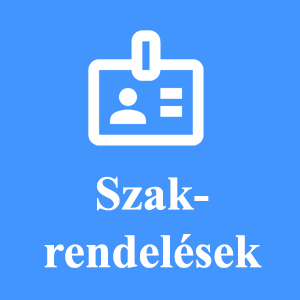 Szakrendelések